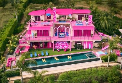Casa da Barbie é reformada e estará disponível para hospedagens.