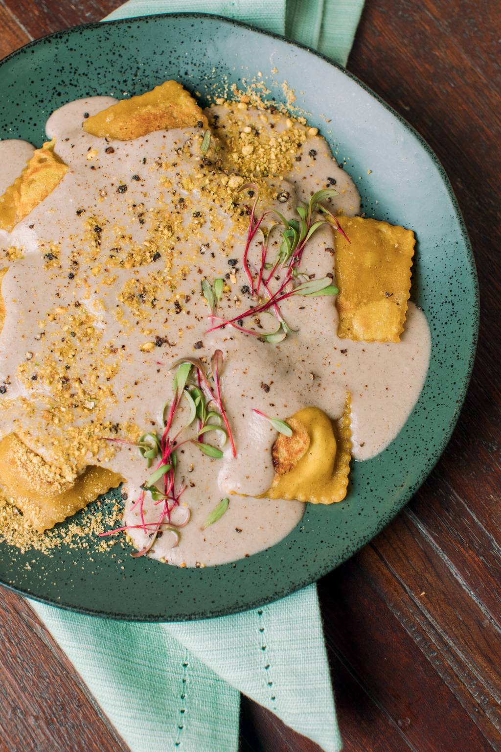 Receber: Piccoli Cucina, da chef Kamili Piccoli Ravioli al cacio e pepe