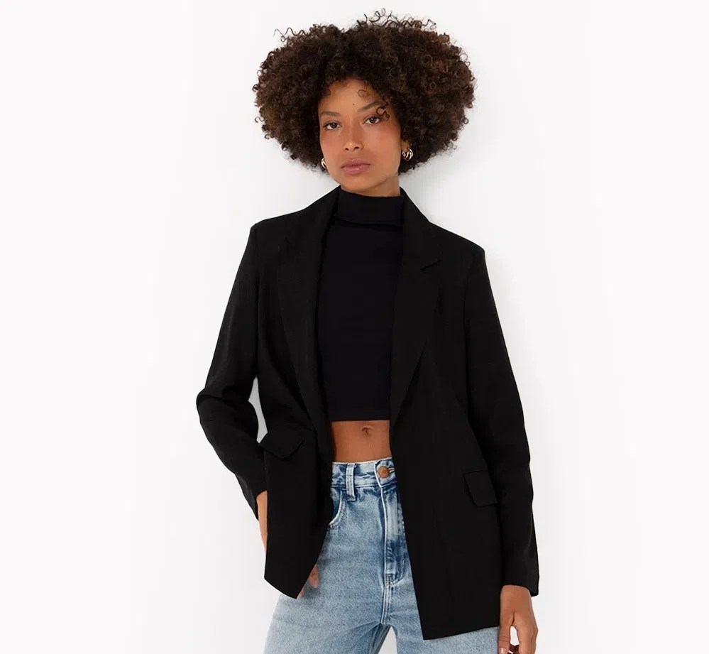Blazer preto