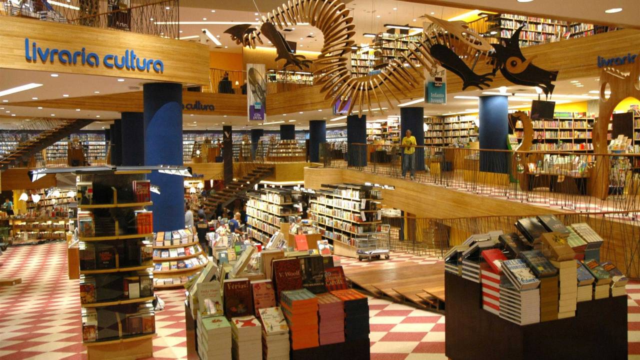 Livraria Cultura no Conjunto Nacional, na Avenida Paulista (SP)