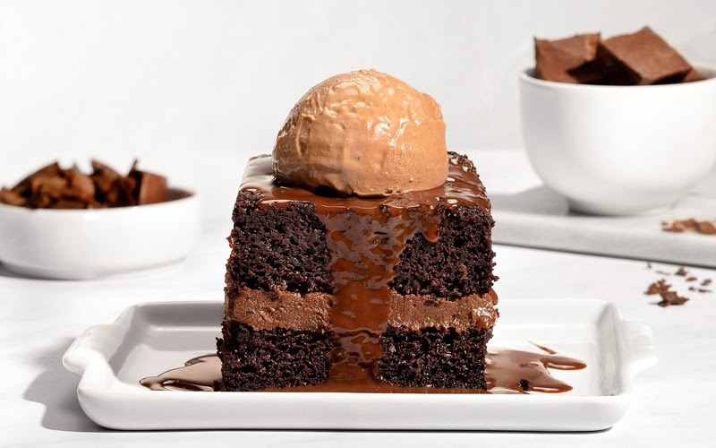 Abbraccio – Quadrato di Cioccolato O Quadrato di Cioccolato é opção nas unidades do Abbraccio