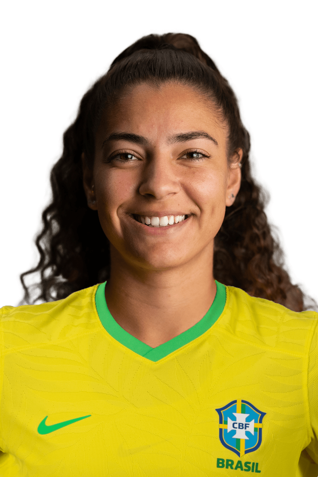 Angelina_3x4_EDITADAS Angelina, jogadora da seleção brasileira de futebol.