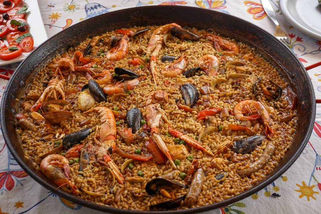 Paella Receita de Paella para o Dia das Mães
