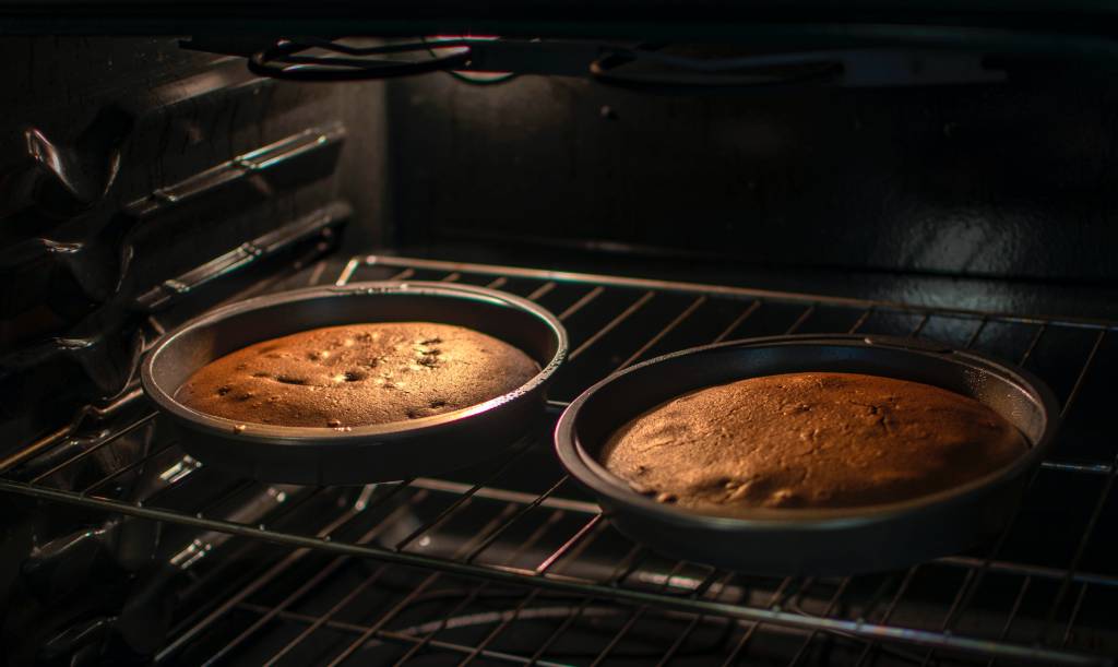 Bolo no forno Bolo no forno