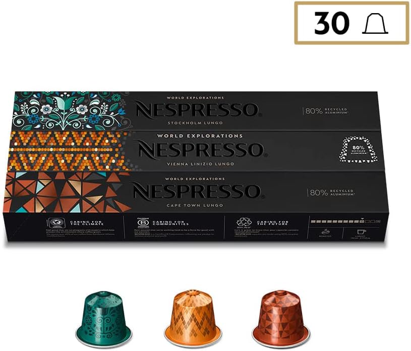 Cápsulas de Café Nespresso Longos