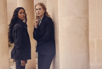 Zoe Saldaña e Nicole Kidman em 'Operação: Lioness'.