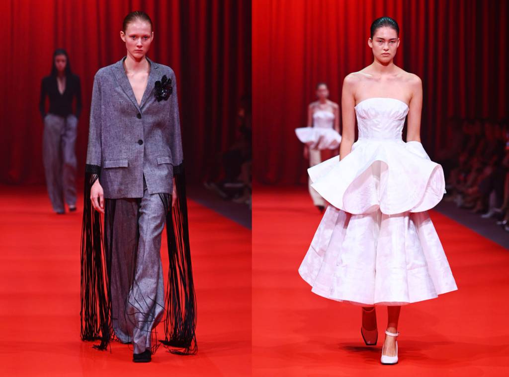 Huishan-Zhang-london-fashion-week-2 Huishan Zhang foi influenciado pela coreógrafa e dançarina alemã Pina Bausch e pela versão de