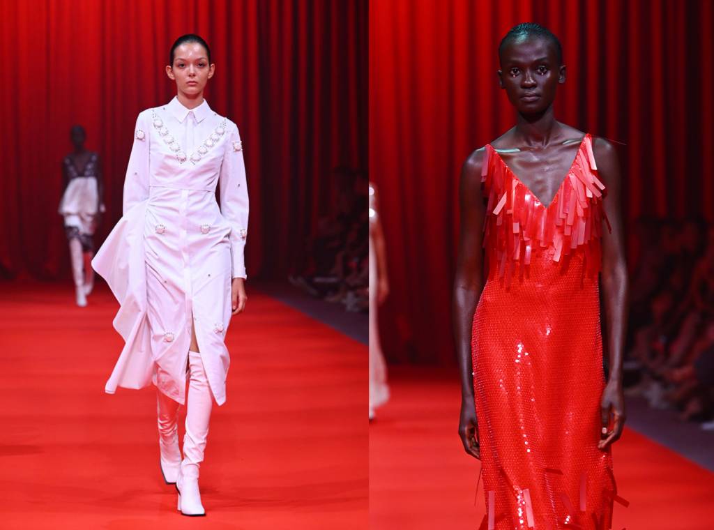 Huishan-Zhang-london-fashion-week Desfile de Huishan Zhang na London Fashion Week de Primavera/Verão 2024
