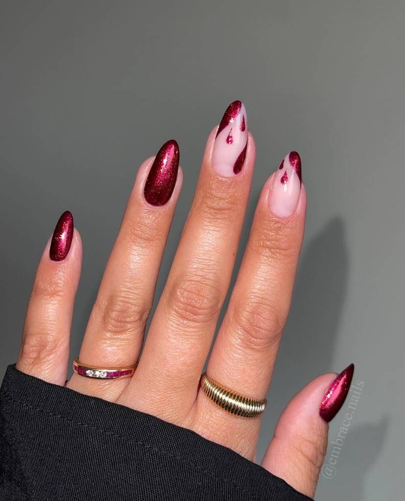 nail-art-halloween-sangue nail-art-halloween-sangue