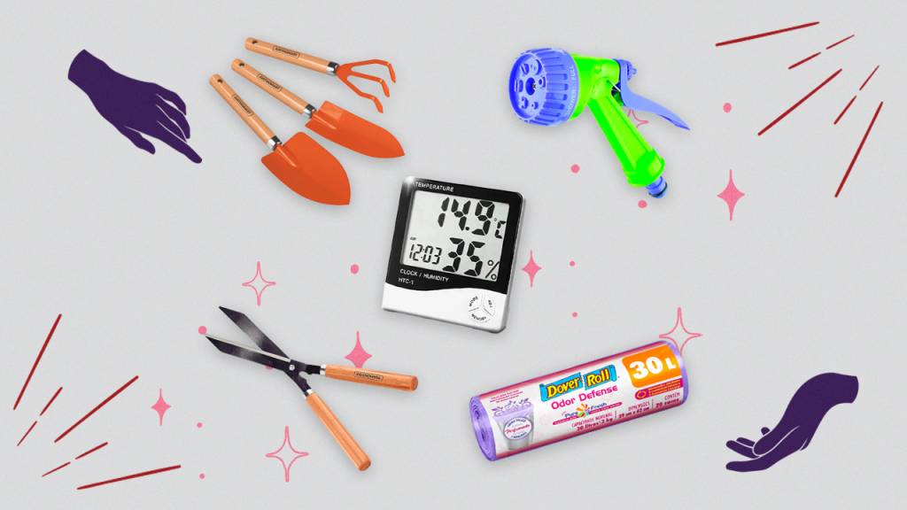 Ofertas em Jardinagem: produtos até R$ 110 para cuidar do quintal