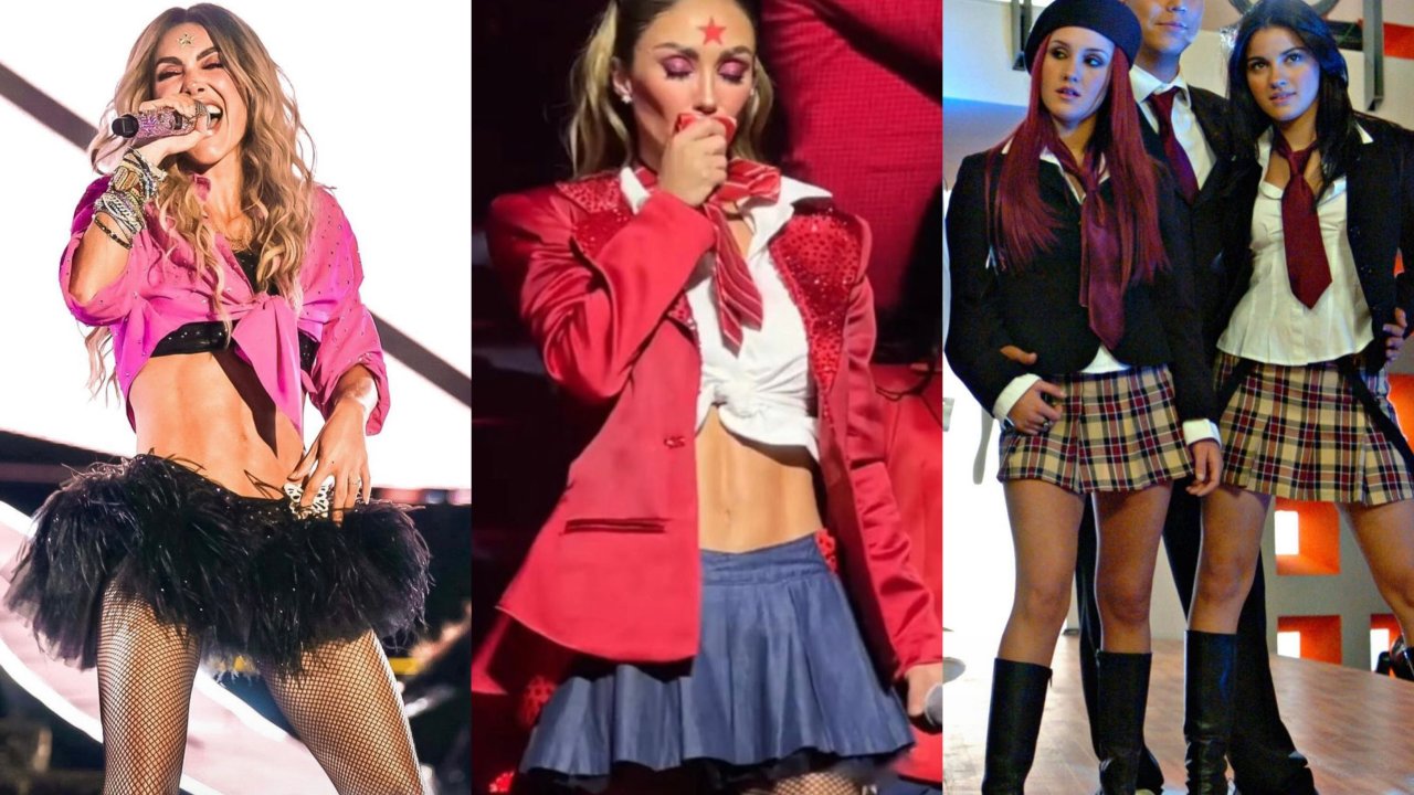 Hora de ser Rebelde! Separamos 3 inspirações para os shows de RBD