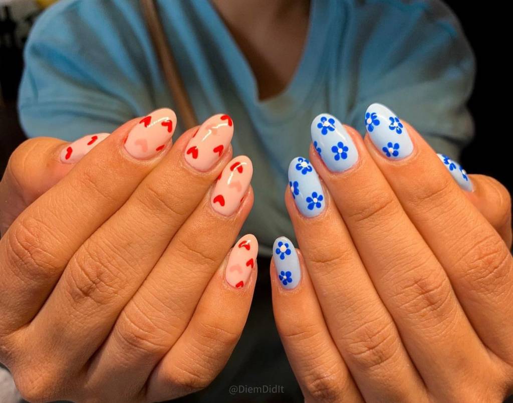 Você pode descombinar e padronizar sua nail art, tudo ao mesmo tempo!