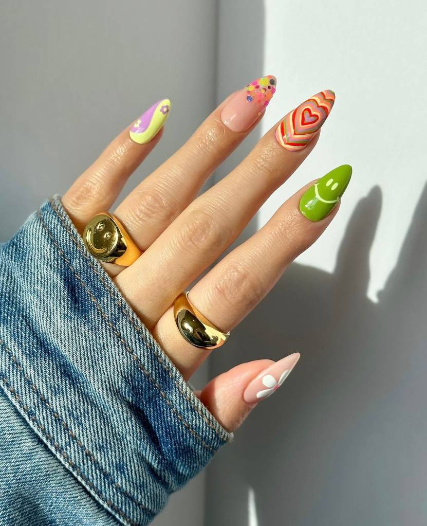 nail-art-mismatched-nails-7