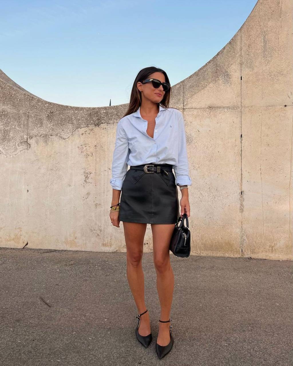 maria-valdés Mulher usando look elegante