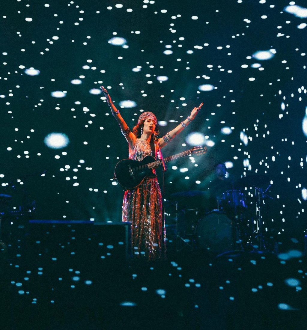 A cantora Marisa Monte foi uma das atrações do sábado de Primavera Sound