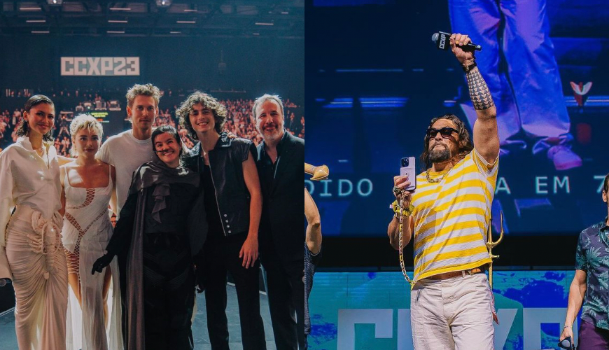 Exibição de Duna – Parte 2, Aquaman e mais: novidades do 4º dia de CCXP23