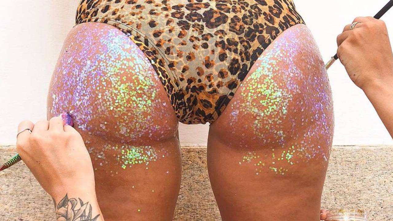 Foto de Purpurine, marca de glitter sustentável