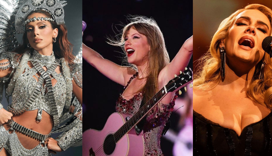 Taylor Swift, Anitta e Adele terão músicas removidas do TikTok; entenda