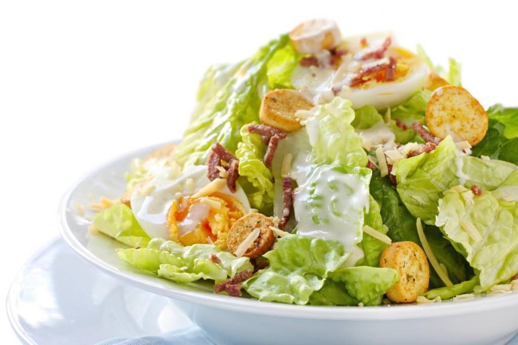 Receita de molho para salada caeser Receita de molho para salada caeser