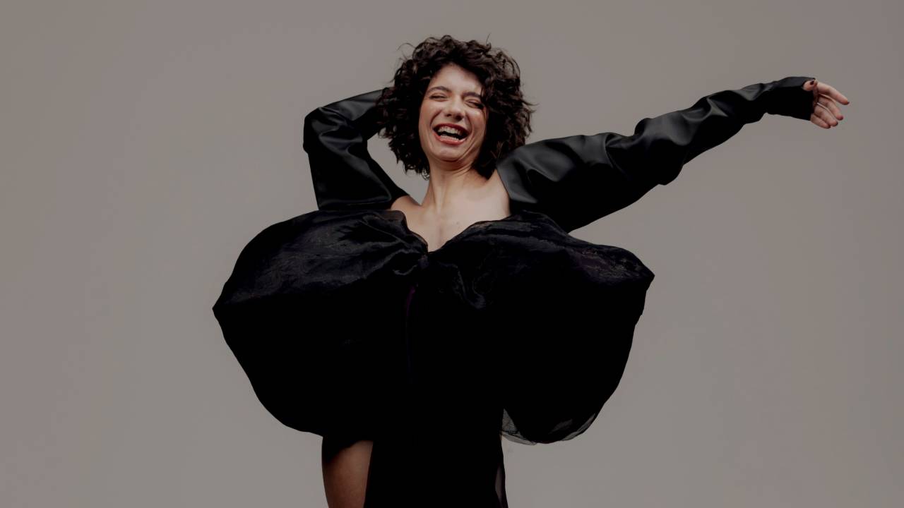 A atriz Rafaela Azevedo