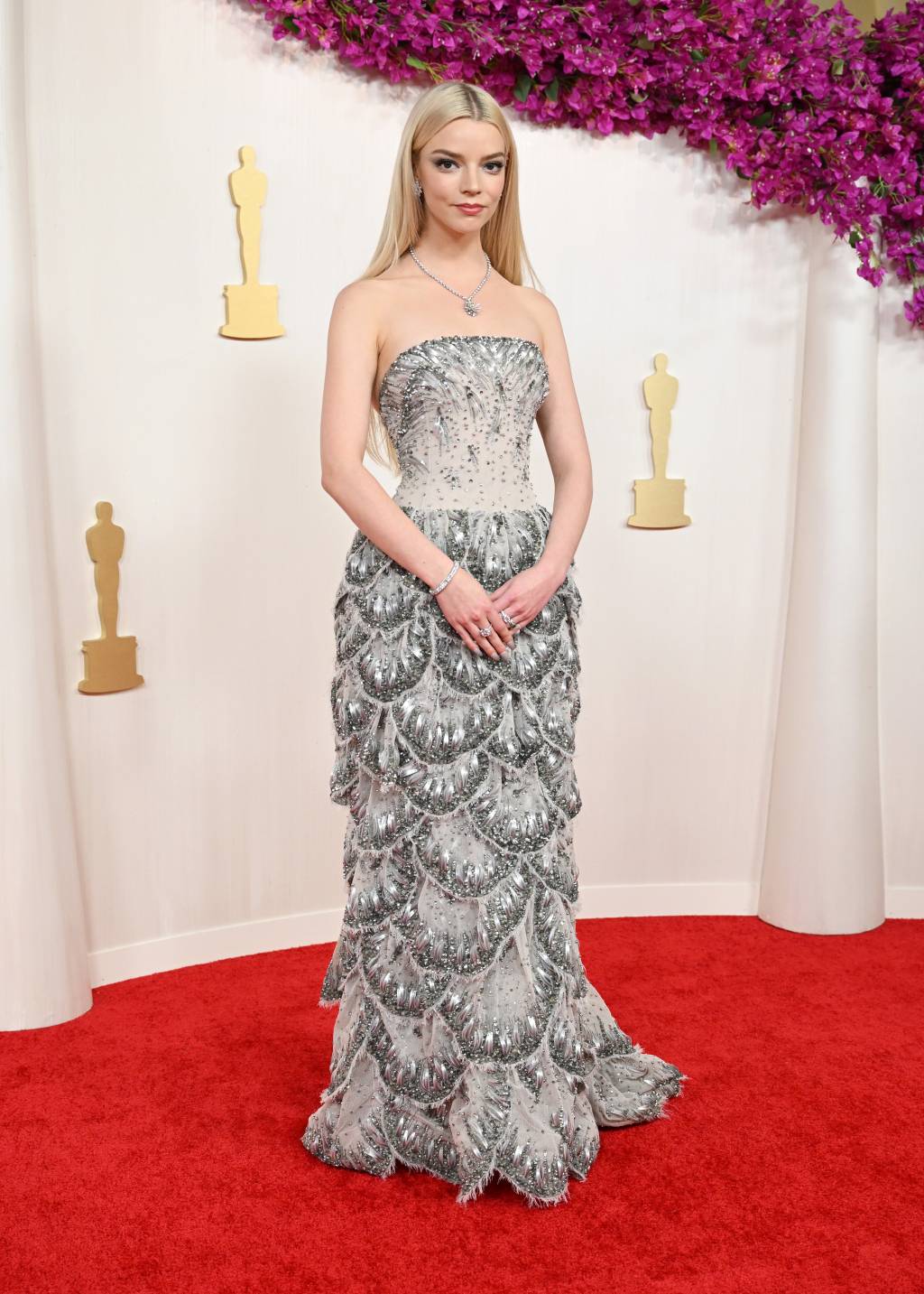 Anya Taylor-Joy no tapete vermelho do Oscar 2024 Anya Taylor-Joy no tapete vermelho do Oscar 2024