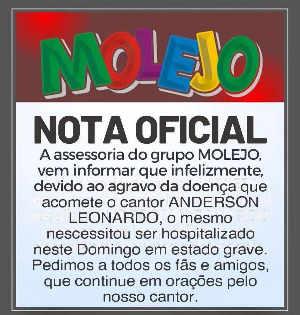anderson-leonardo-grupo-molejo-cancer Molejo divulga estado de saúde de Anderson Leonardo