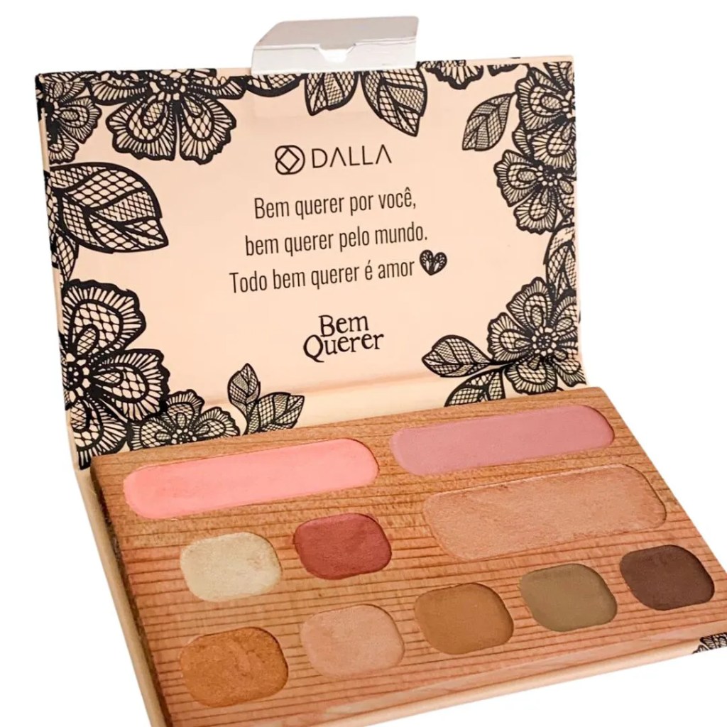 Paleta De Sombras Minha Flor De Açucena - Bem Querer