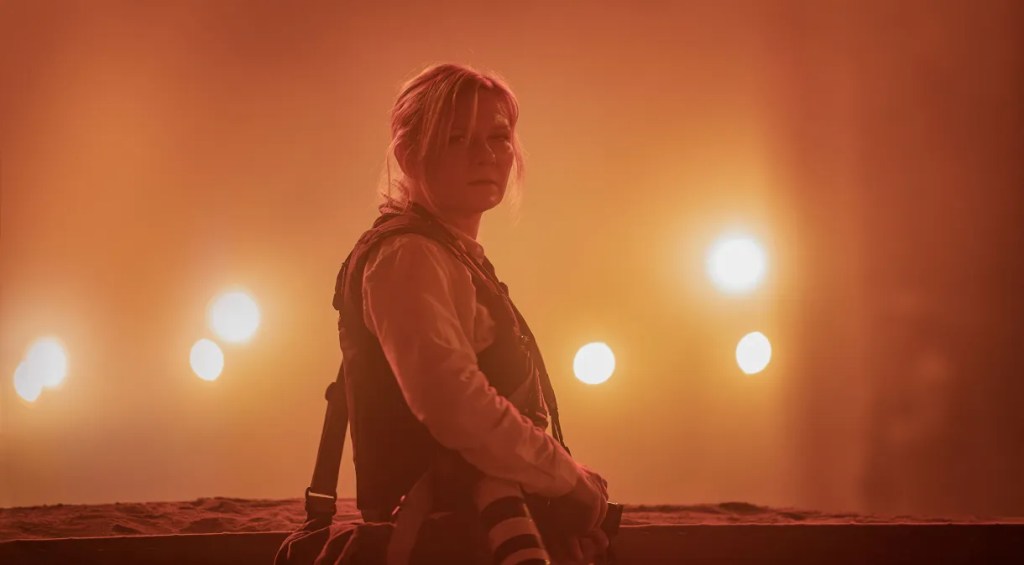 Kirsten Dunst conta como se preparou para filmar “Guerra Civil”