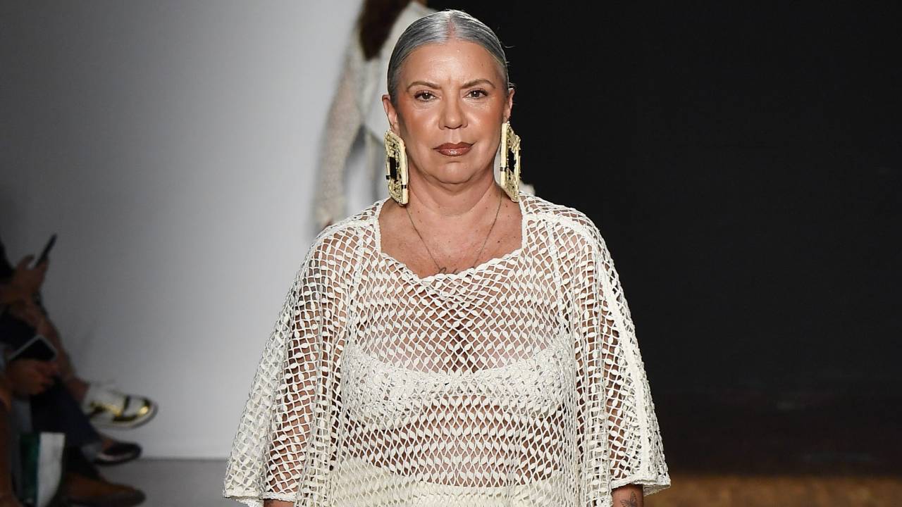 Astrid Fontenelle na São Paulo Fashion Week