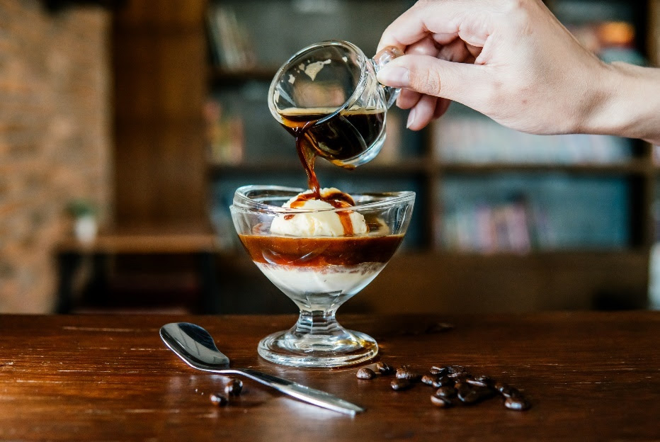 Receita de affogato