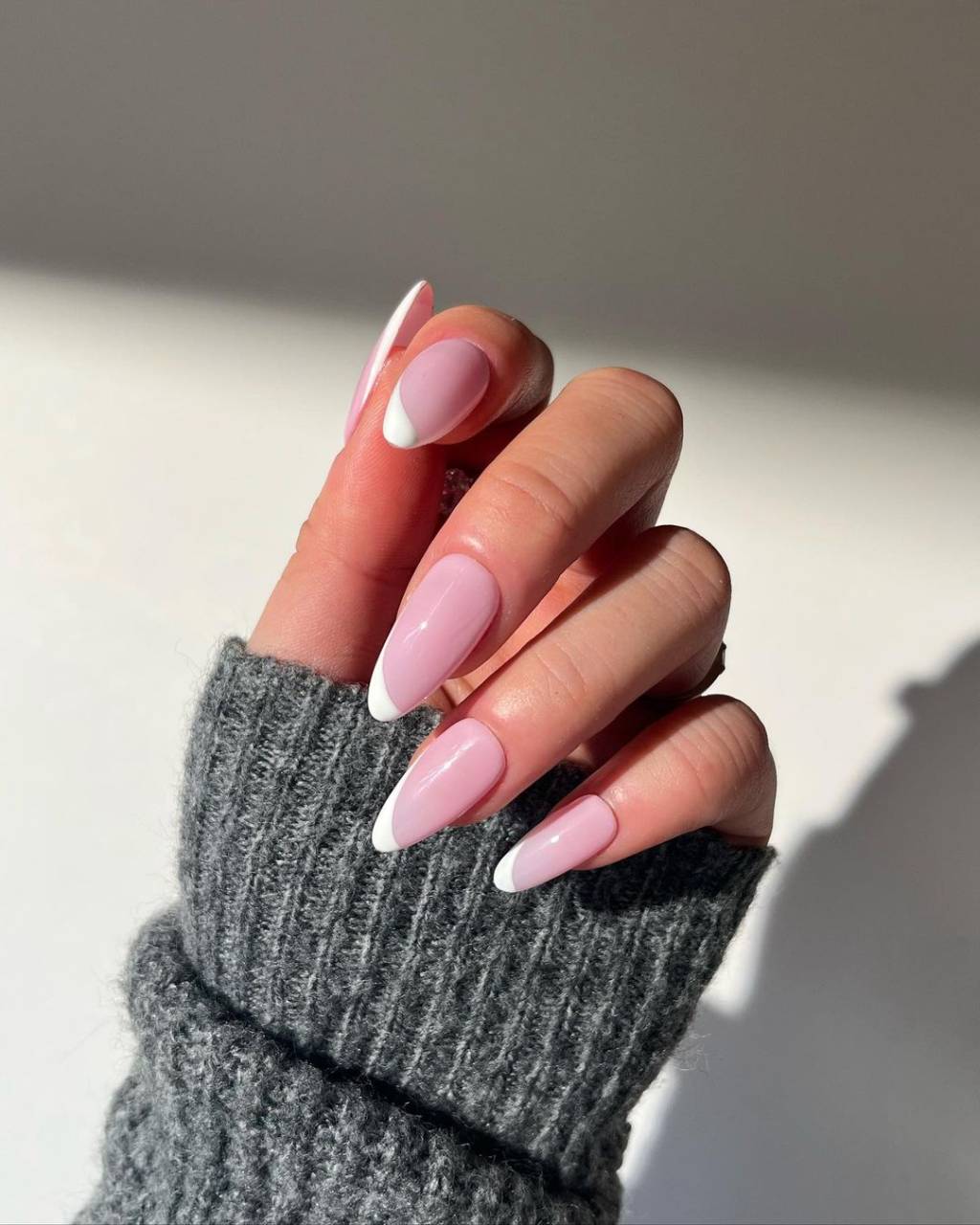 side-french-nail-art Francesinha lateral