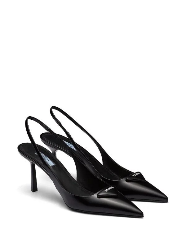 Slingback preto da Prada