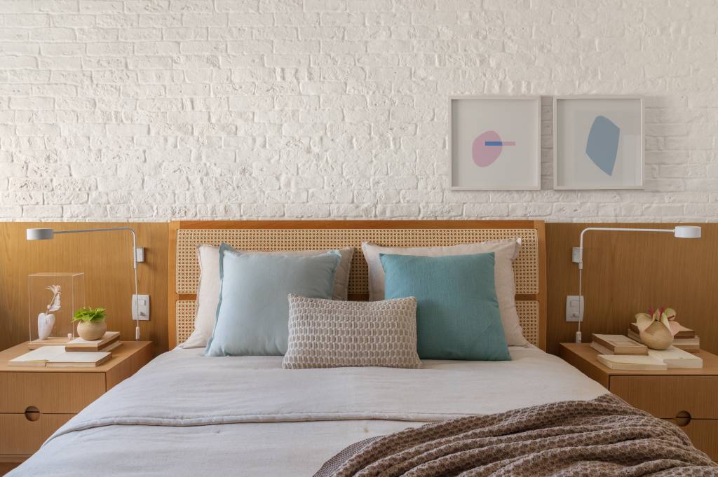 Decoração Japandi Quarto – Ateliê Concreto – Foto Luiza Schreier Decoração Japandi Quarto - Ateliê Concreto - Foto Luiza Schreier