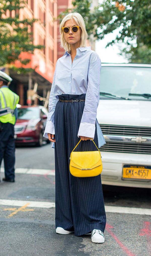 calça-pantalona-como-usar-com-tênis Aprenda a melhor forma de usar calça pantalona com tênis