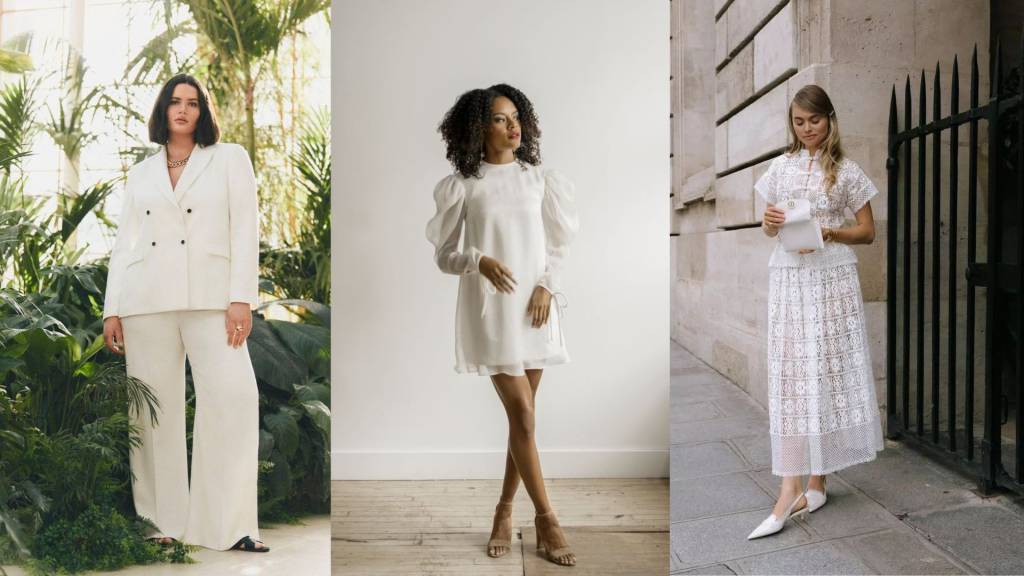 Casamento civil: tendências de vestidos e looks para noivas