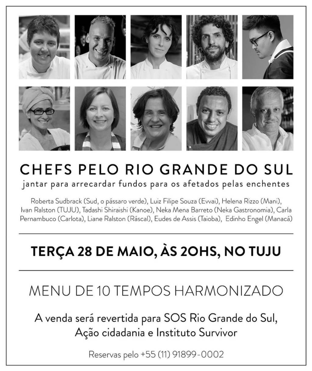 chefs-pelo-rio-grande-do-sul Evento Chefs pelo Rio Grande do Sul