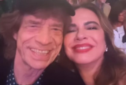 Mick Jagger e Luciana Gimenez se reencontram em formatura do filho.