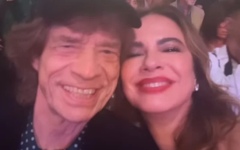 Mick Jagger e Luciana Gimenez se reencontram em formatura do filho.