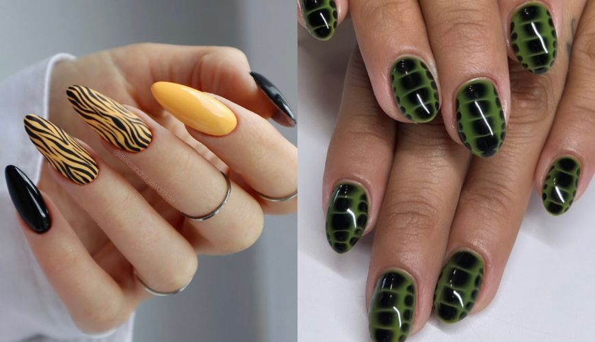 7 inspirações de nail art com animal print