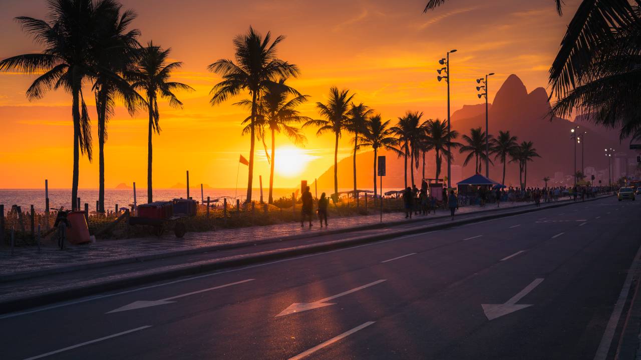 Praia de Ipanema, no Rio de Janeiro