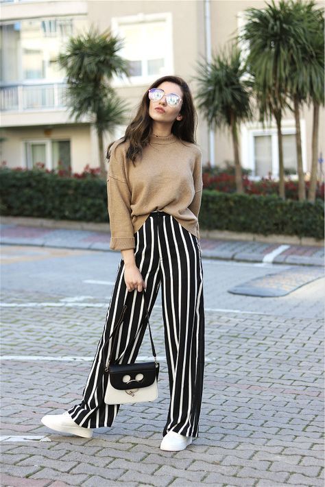 tecido-pantalona-como-usar-tênis Aprenda a melhor forma de usar calça pantalona com tênis