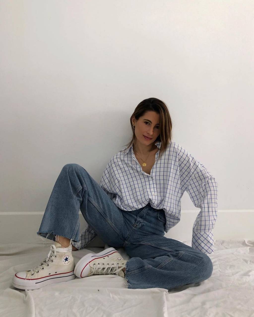 camisa-xadrez-look Camisa xadrez em looks para o dia a dia