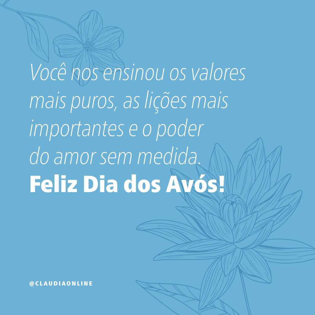mensagens dia dos avos Mensagens e frases de Dia dos Avós para compartilhar no Whatsapp.