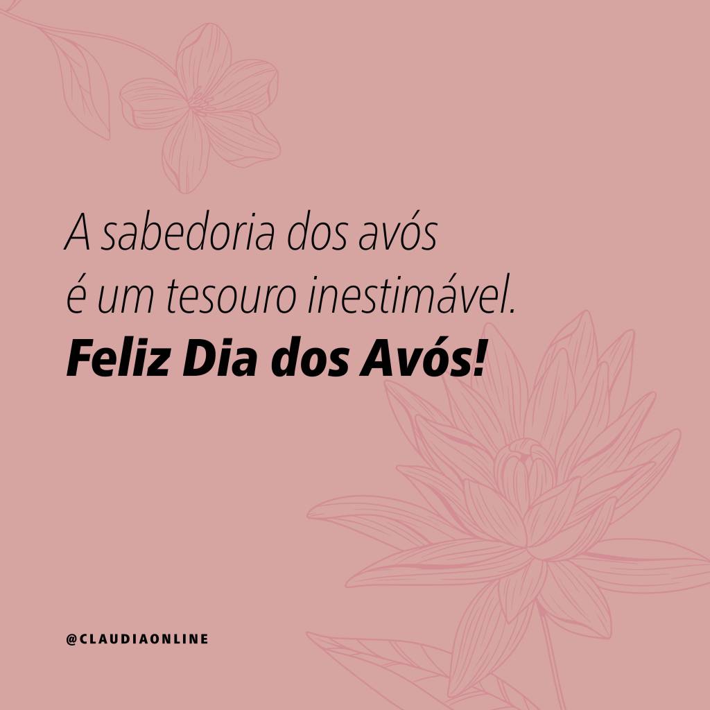 mensagens dia dos avos4 Mensagens e frases de Dia dos Avós para compartilhar no Whatsapp.