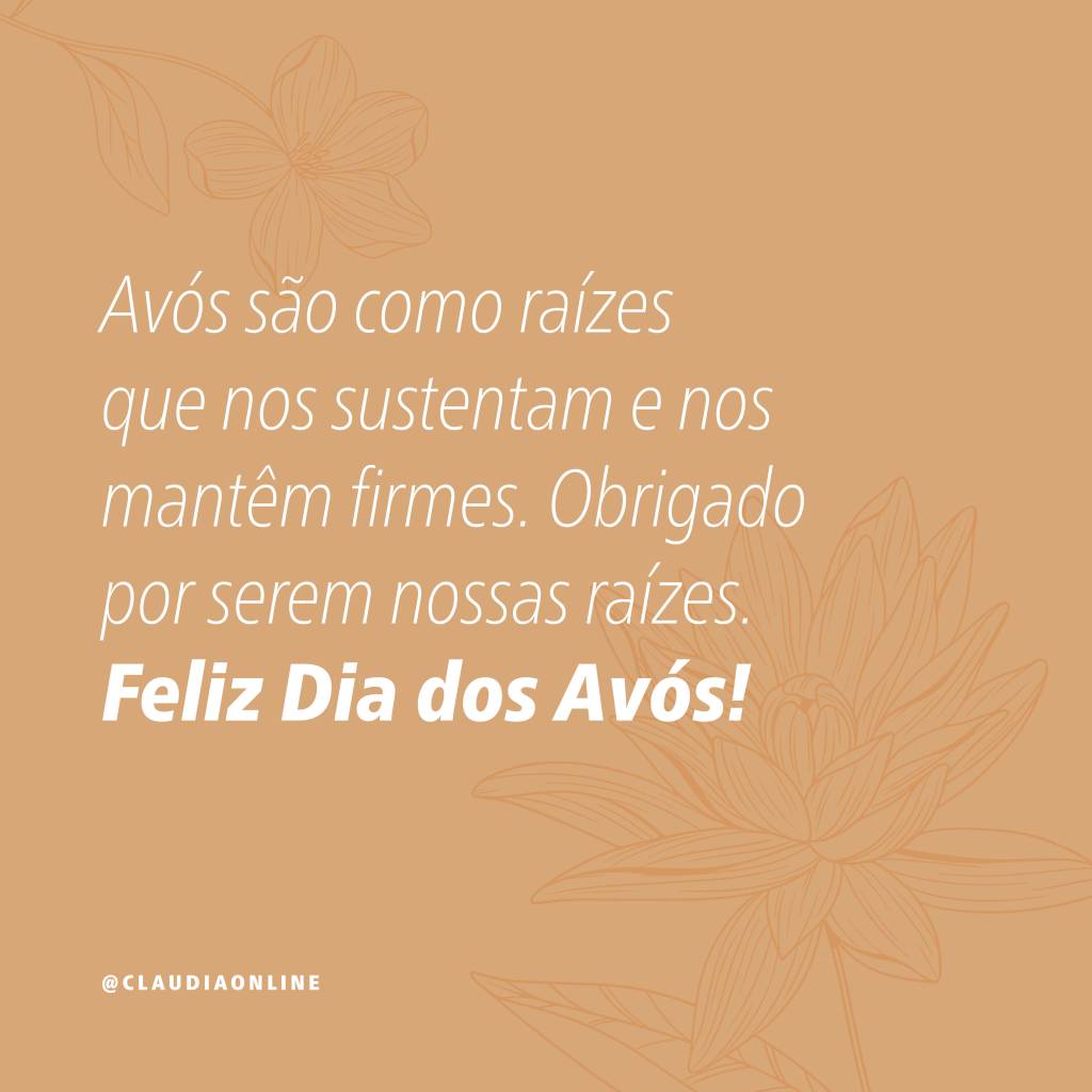 mensagens dia dos avos5 Mensagens e frases de Dia dos Avós para compartilhar no Whatsapp.