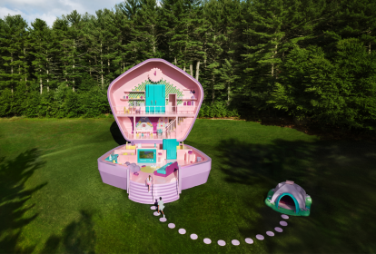 Casa da Polly Pocket em tamanho real