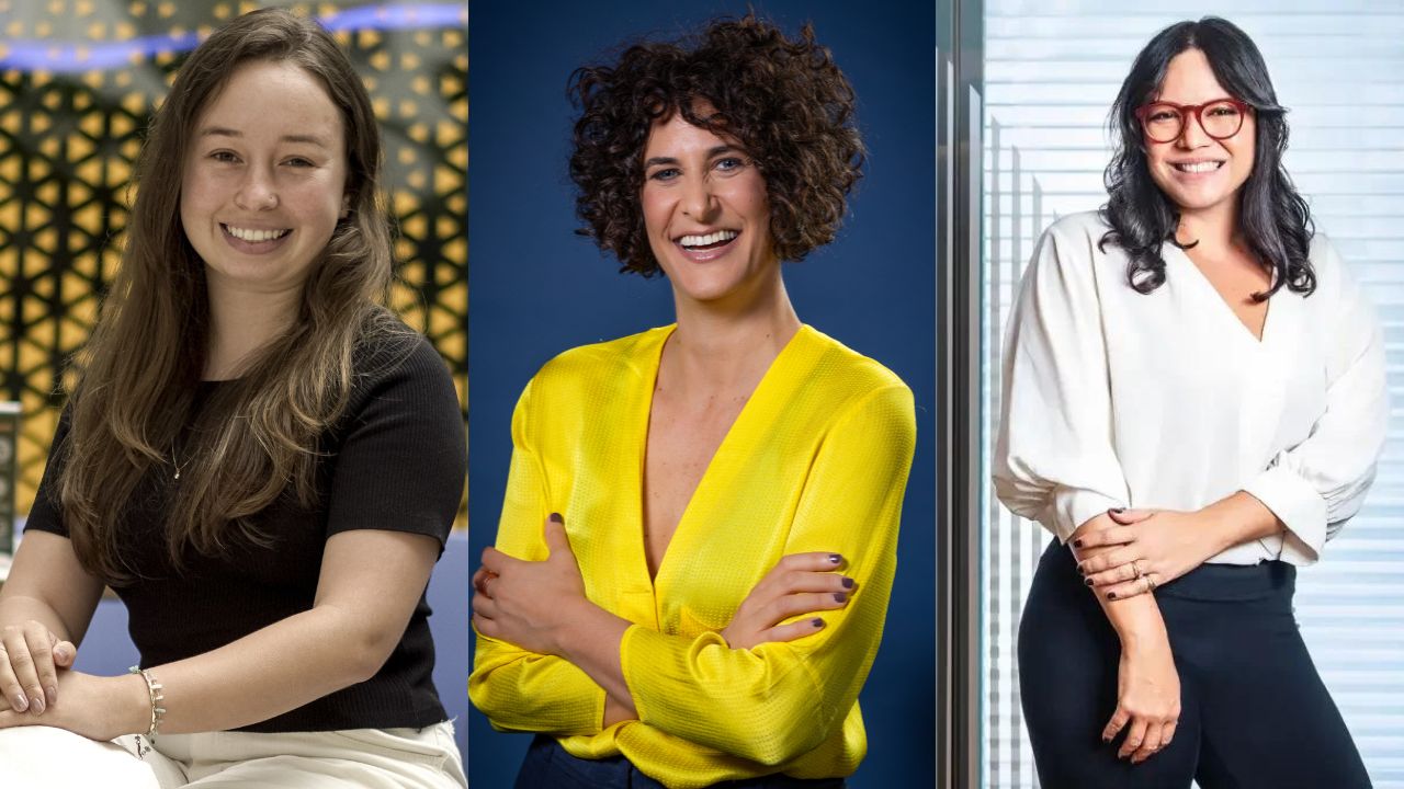 Mulheres de destaque no HackTown 2024.