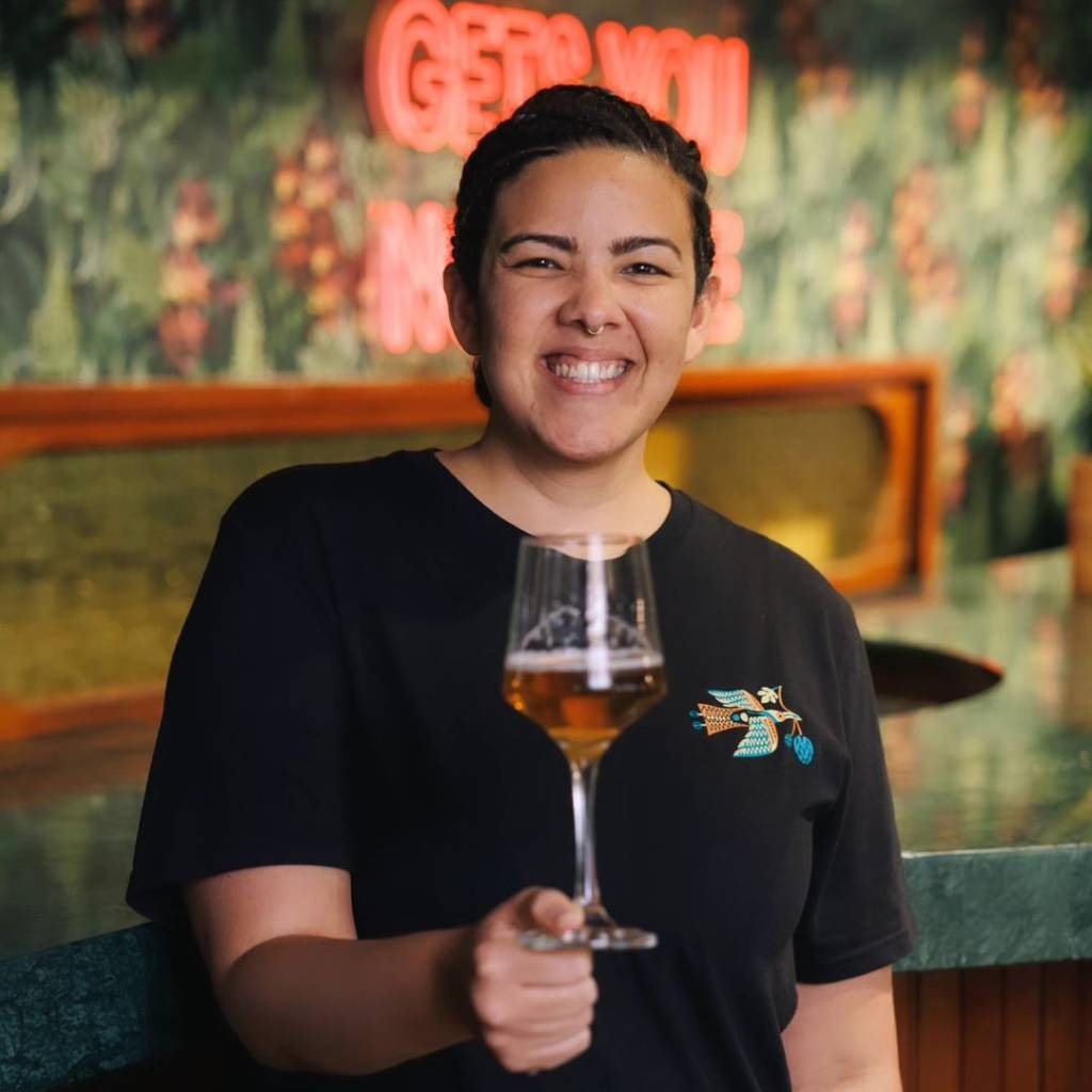 nadhine-franca-cervejeira Mulheres cervejeiras
