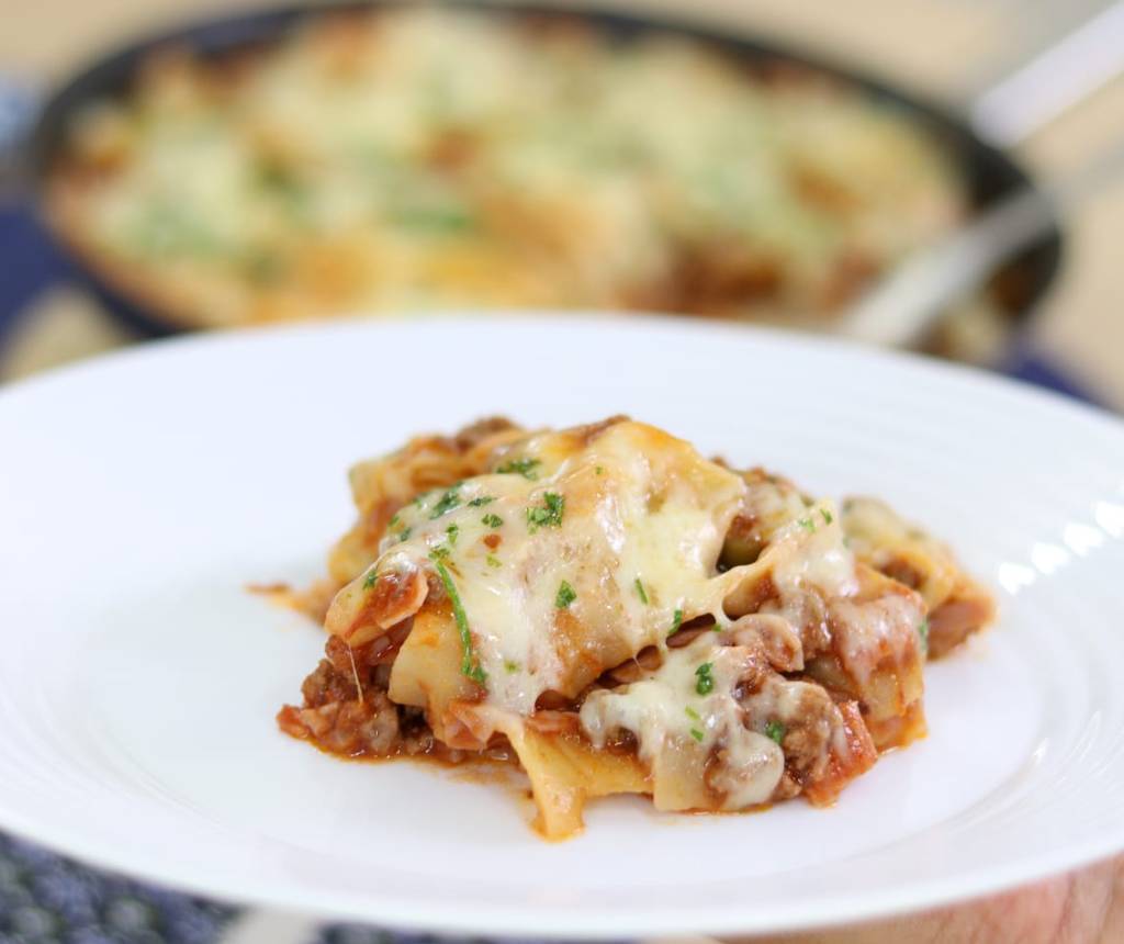 receita-lasanha-frigideira Lasanha feita na frigideira fica parecida com a feita no forno