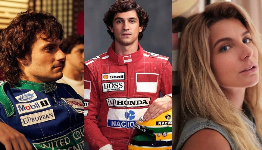Galisteu, Xuxa, Ayrton e mais: Netflix revela caracterizações de ‘Senna’